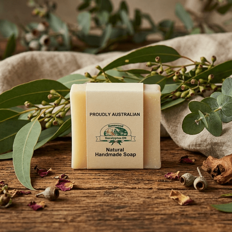 Natural Handmade Soap - Rosewood Eucalyptus Oil