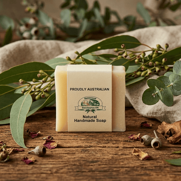 Natural Handmade Soap - Rosewood Eucalyptus Oil
