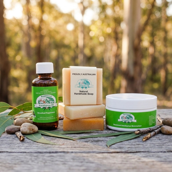 Rosewood Eucalyptus Oil Premium Care Bundle - Rosewood Eucalyptus Oil