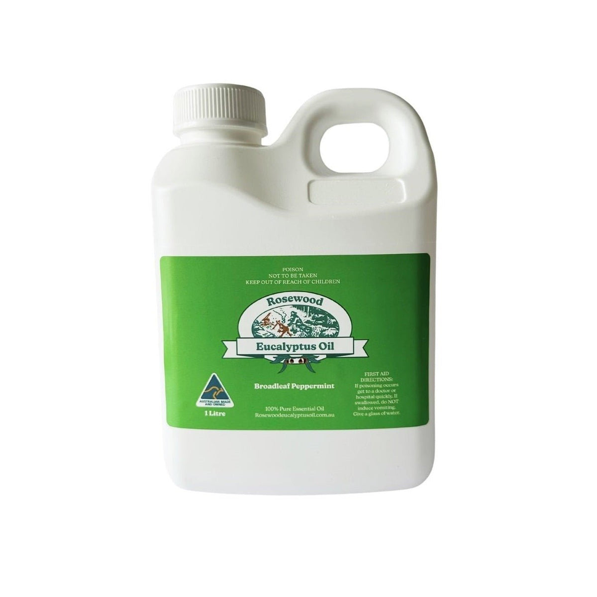 1Litre Eucalyptus Oil - Rosewood Eucalyptus Oil